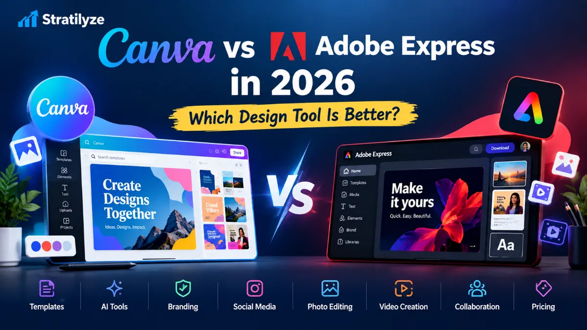 Canva vs Adobe Express in 2026 | Which Design Tool Is Better?