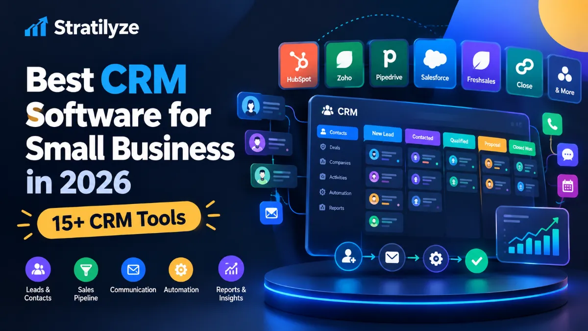 Best CRM Software for Small Business in 2026 | 15+ CRM Tools