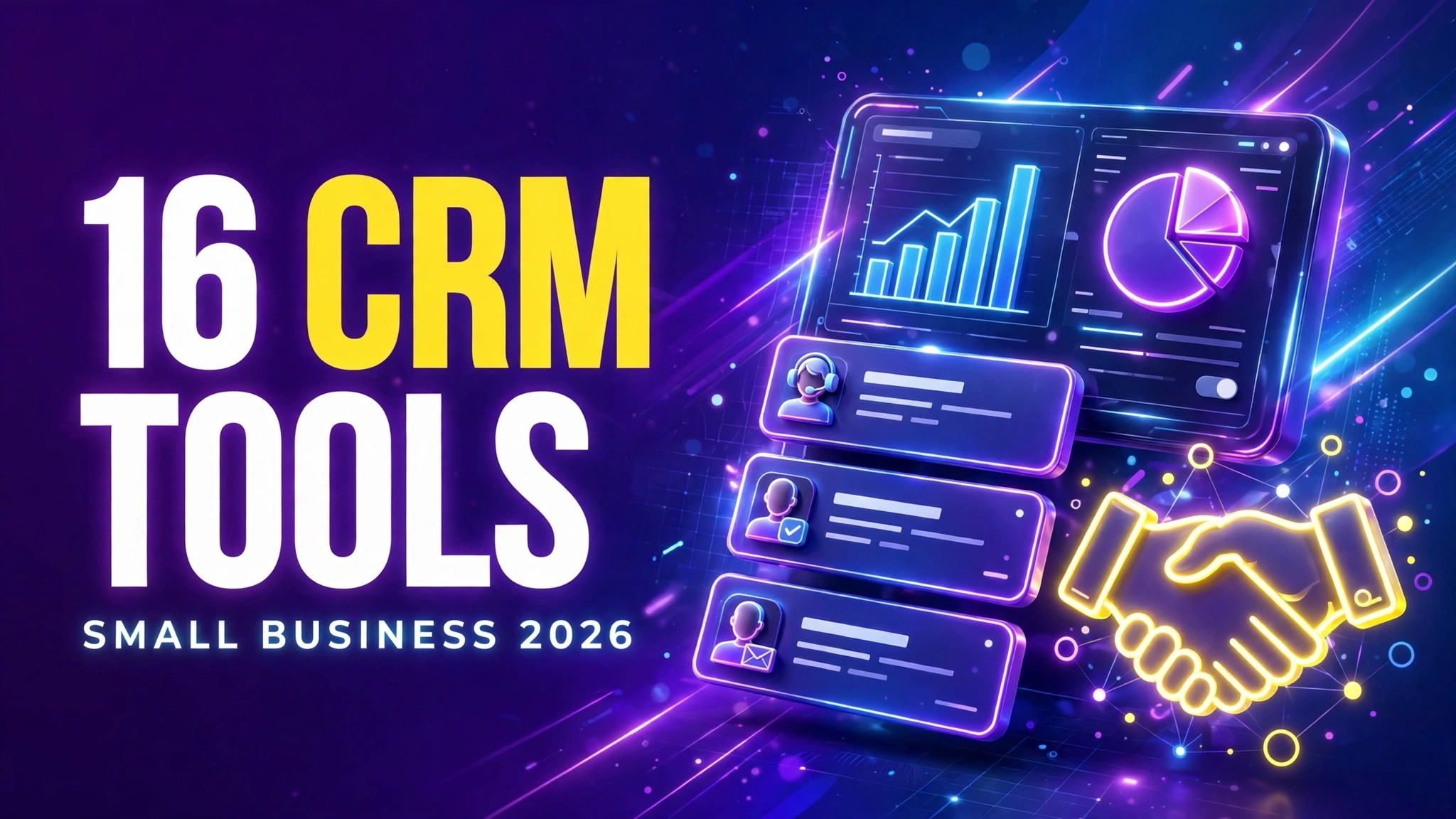 Best CRM software for small business in 2026 — 16 tools compared