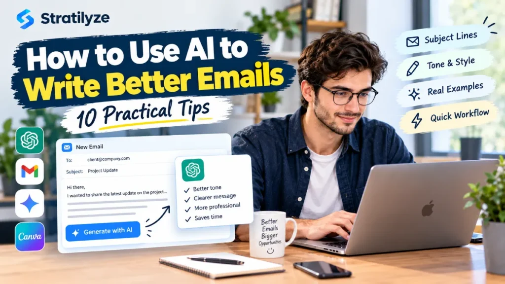 How to use AI to write better emails Image Title: