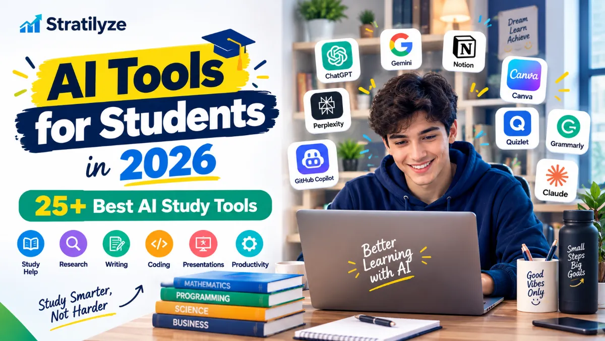 AI Tools for Students in 2026: 25+ Best AI Study Tools