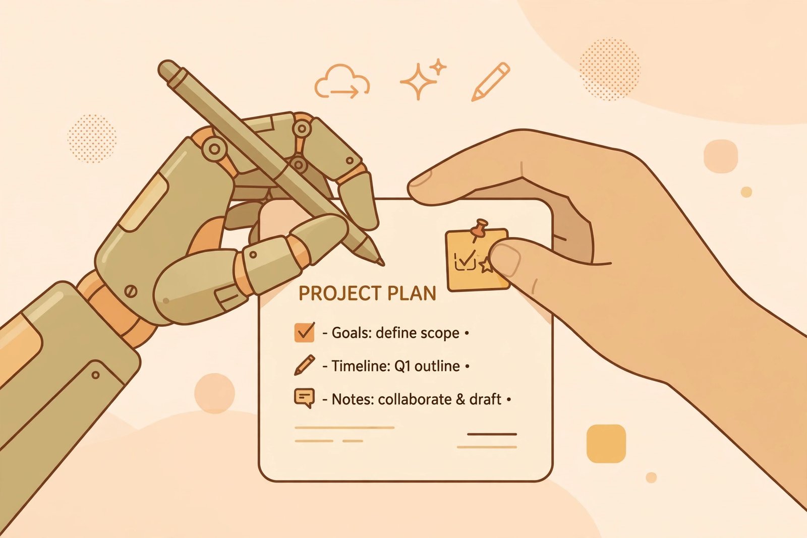 AI drafting plus human editing for SEO content