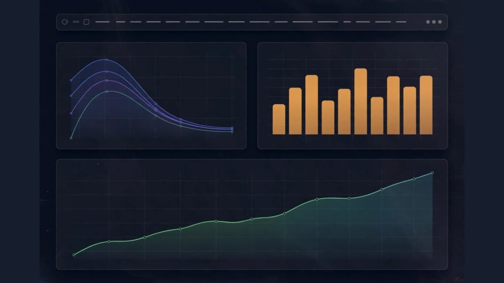 YouTube analytics showing retention and growth