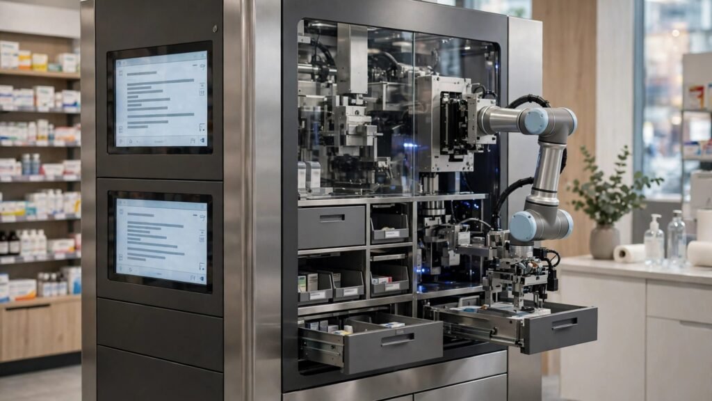 Automated pharmacy dispensing system