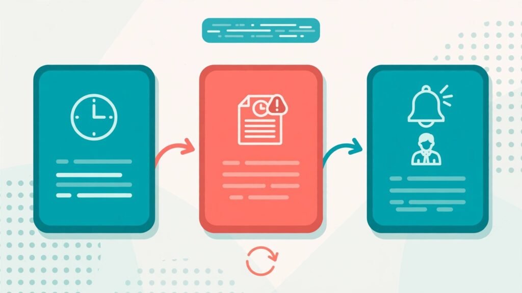 Automation recipe for overdue task notifications