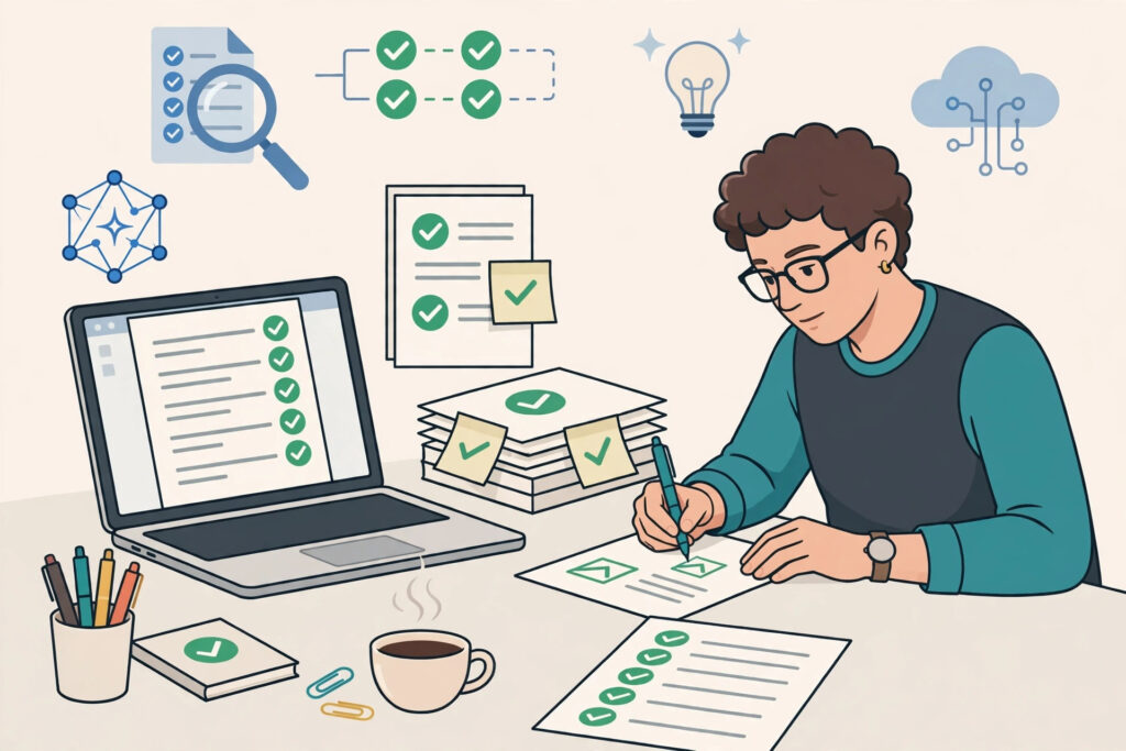 Editing AI-generated blog drafts before publishing