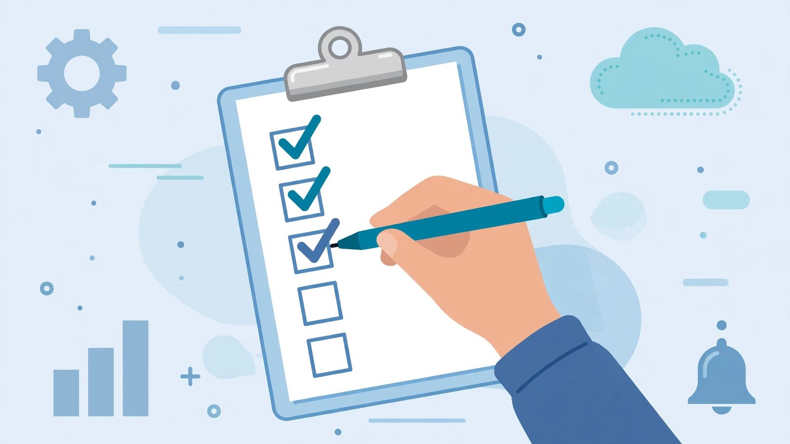 The human editing checklist for how to write a blog post with AI