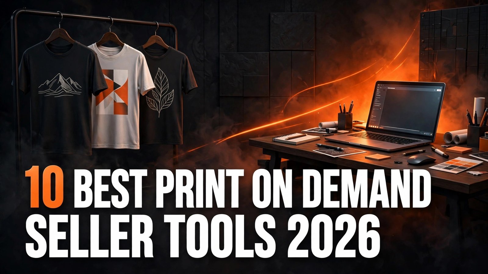 Best AI tools for print on demand sellers in 2026, 10 tools for design, mockups, fulfilment and listings