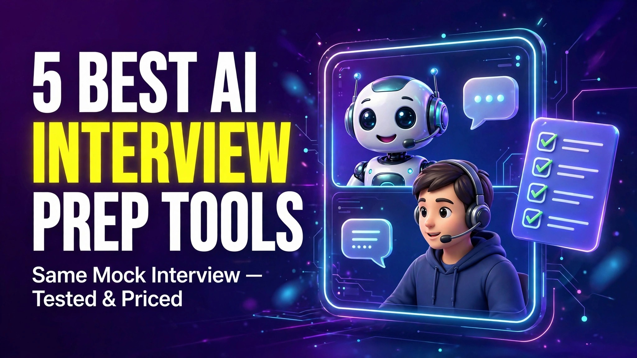 Best AI interview preparation tools compared 2026