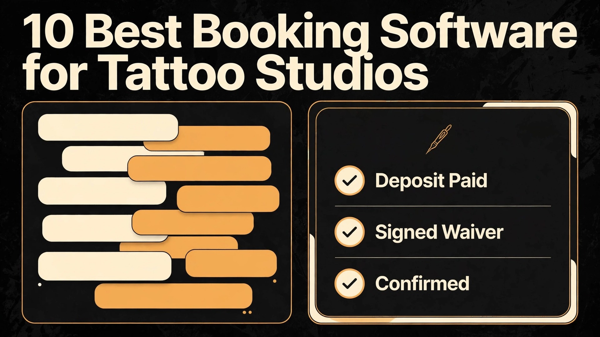 best booking software for tattoo studios thumbnail: Tattoo booking software comparison thumbnail