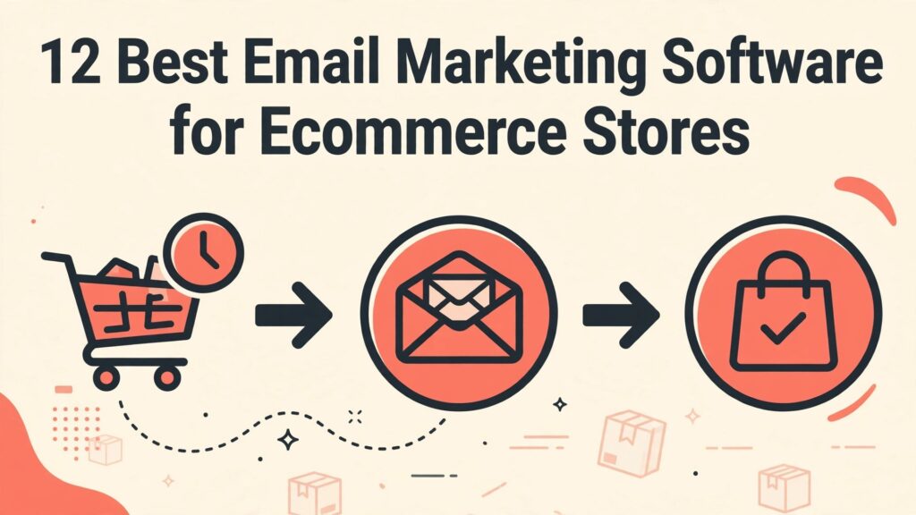 best email marketing software for ecommerce stores thumbnail: Ecommerce email workflow thumbnail from cart to purchase