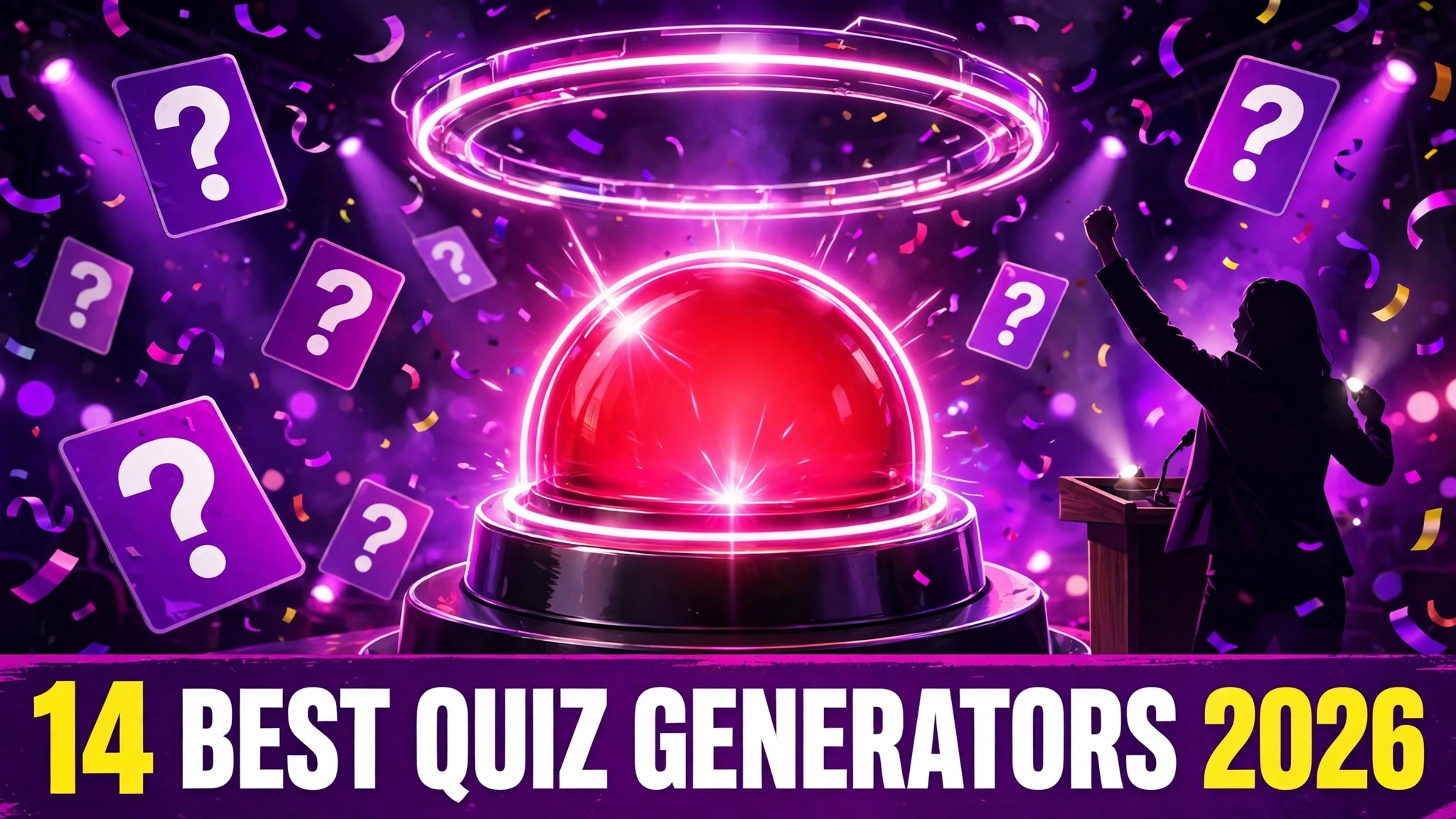 Best AI quiz generators in 2026, 14 tools for classroom, training, self-study and exam prep