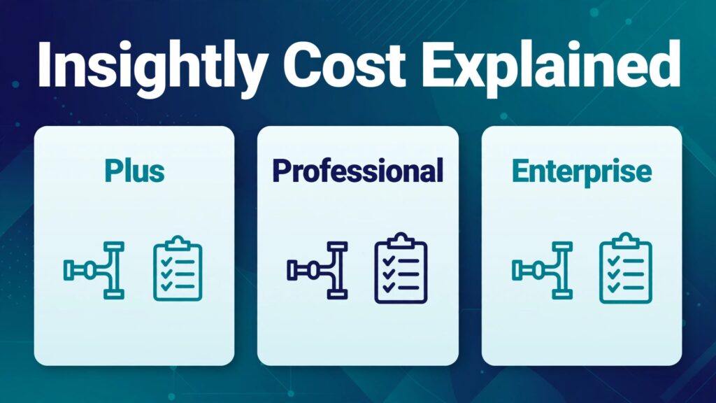 cost of Insightly for small business monthly thumbnail: Comparison of Insightly Plus Professional and Enterprise prices