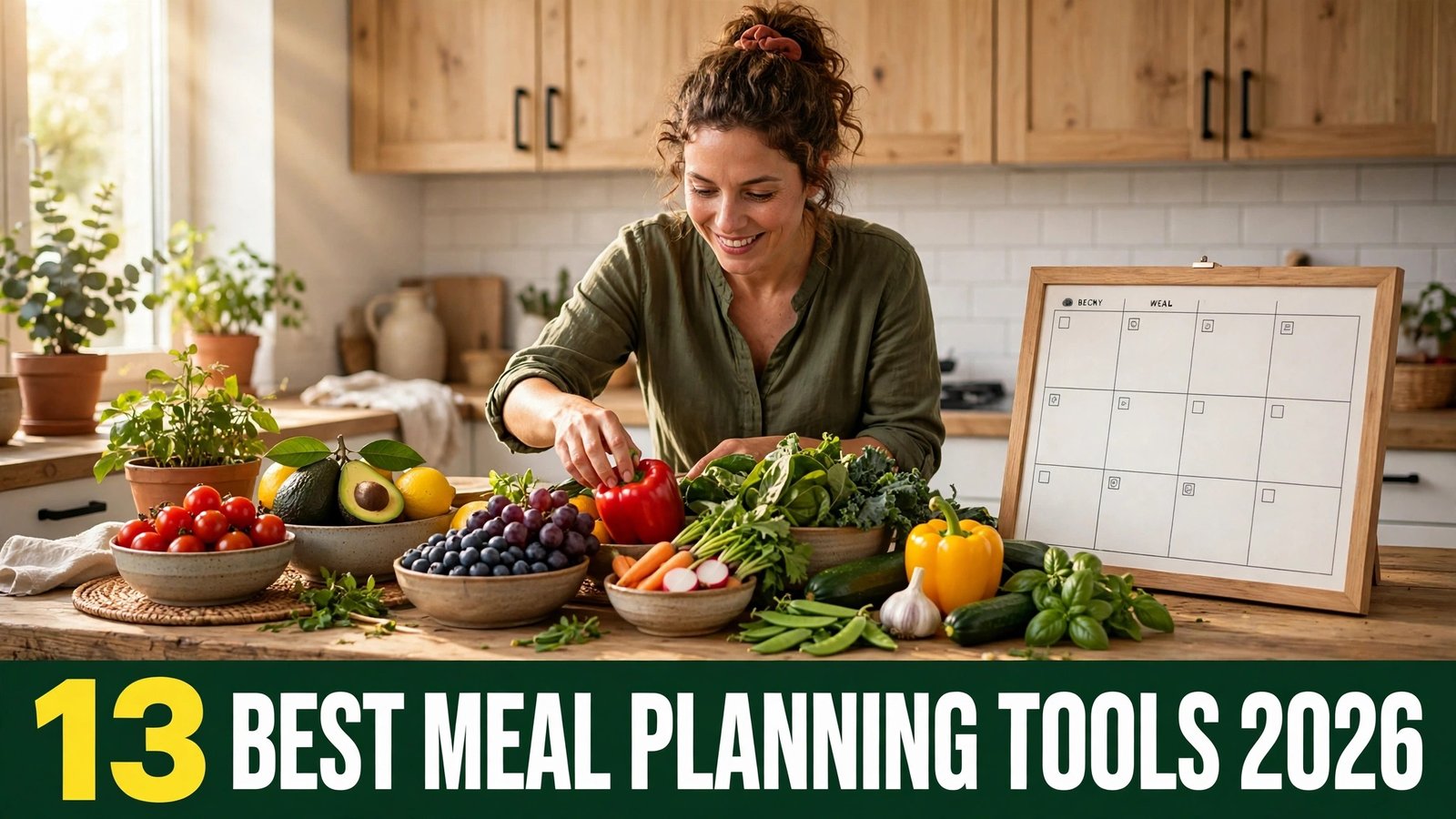 Best AI meal planning tools in 2026, 13 tools for weekly plans, diet goals, grocery lists and family cooking