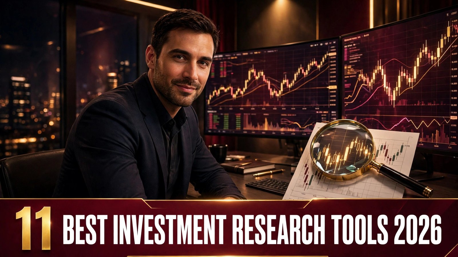 Best AI investment research tools in 2026, 11 tools for screening, filings, portfolios and crypto sentiment