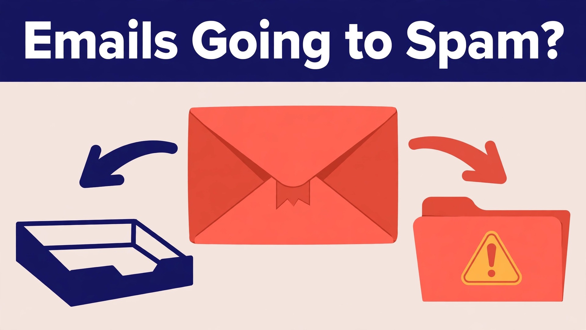 fix Mailchimp emails going to spam small business thumbnail: A comparison of inbox placement with spam placement