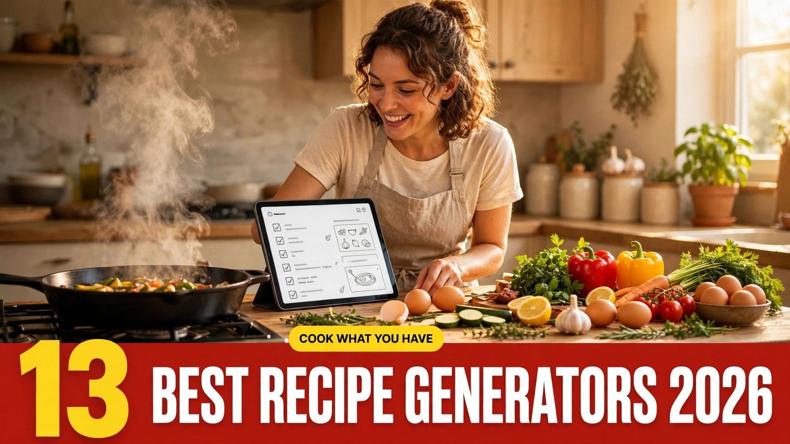 Best AI recipe generators in 2026, 13 tools for leftovers, diets, family meals and baking