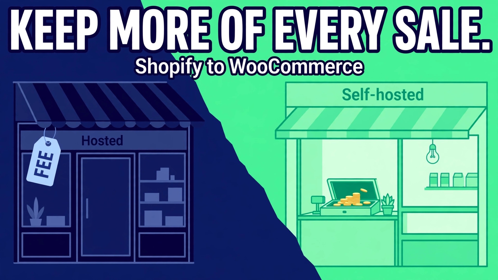 switch Shopify to WooCommerce small store thumbnail: Switch Shopify to WooCommerce thumbnail