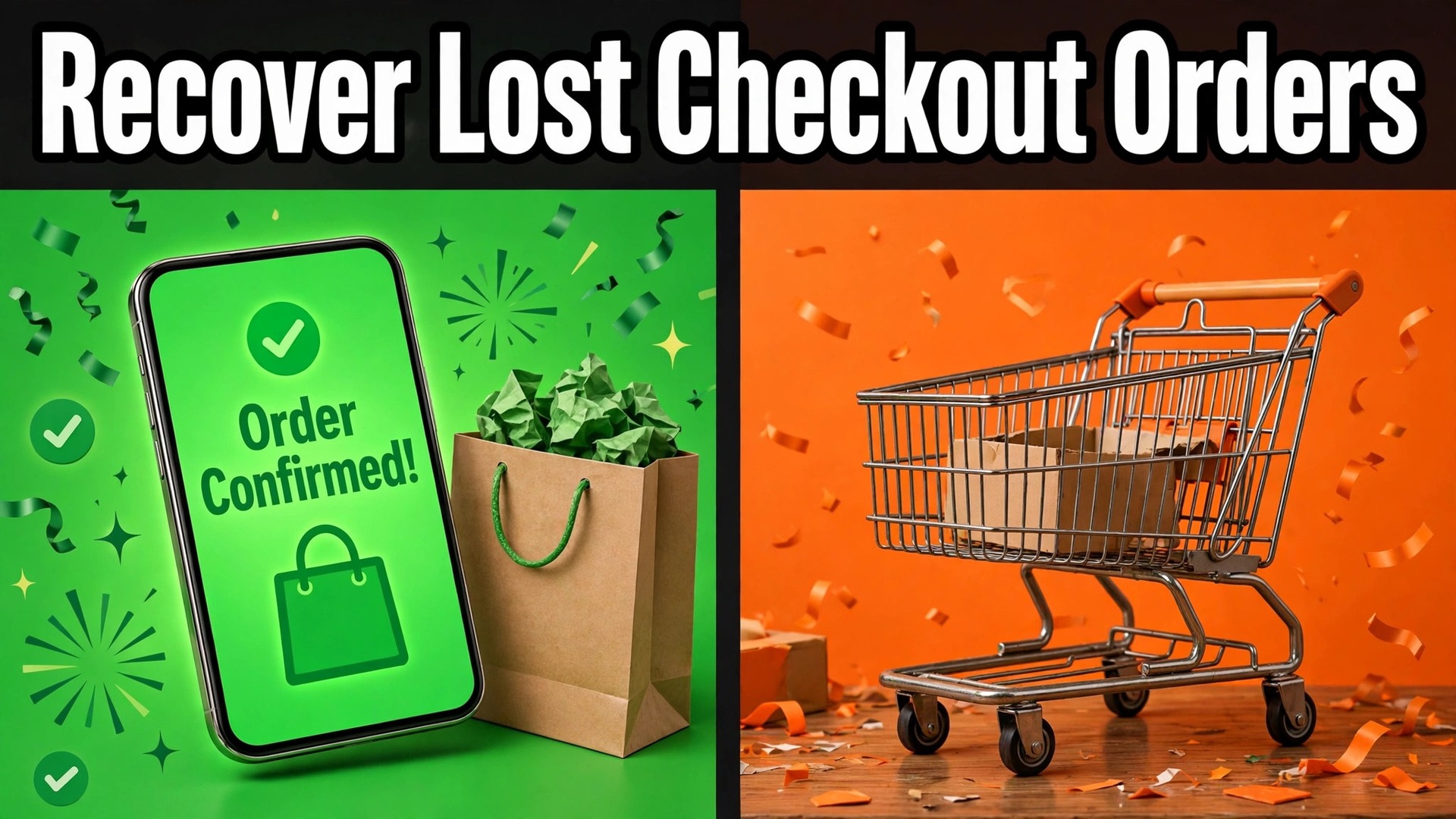 fix WooCommerce checkout not working small store thumbnail: WooCommerce checkout not working thumbnail comparing completed checkout and abandoned cart