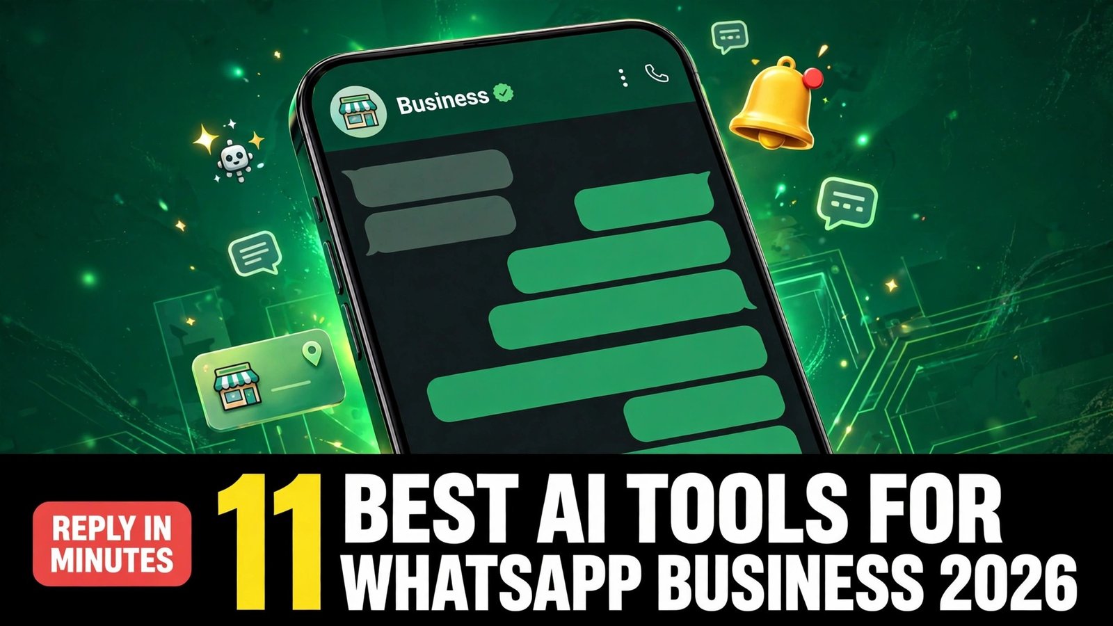 Best AI tools for WhatsApp Business in 2026, 11 tools for chatbots, catalogs, broadcasts and team inboxes