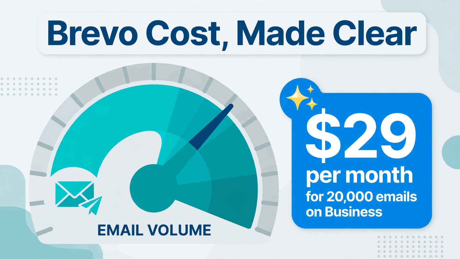 Cost of Brevo for small business monthly, what senders really pay by volume