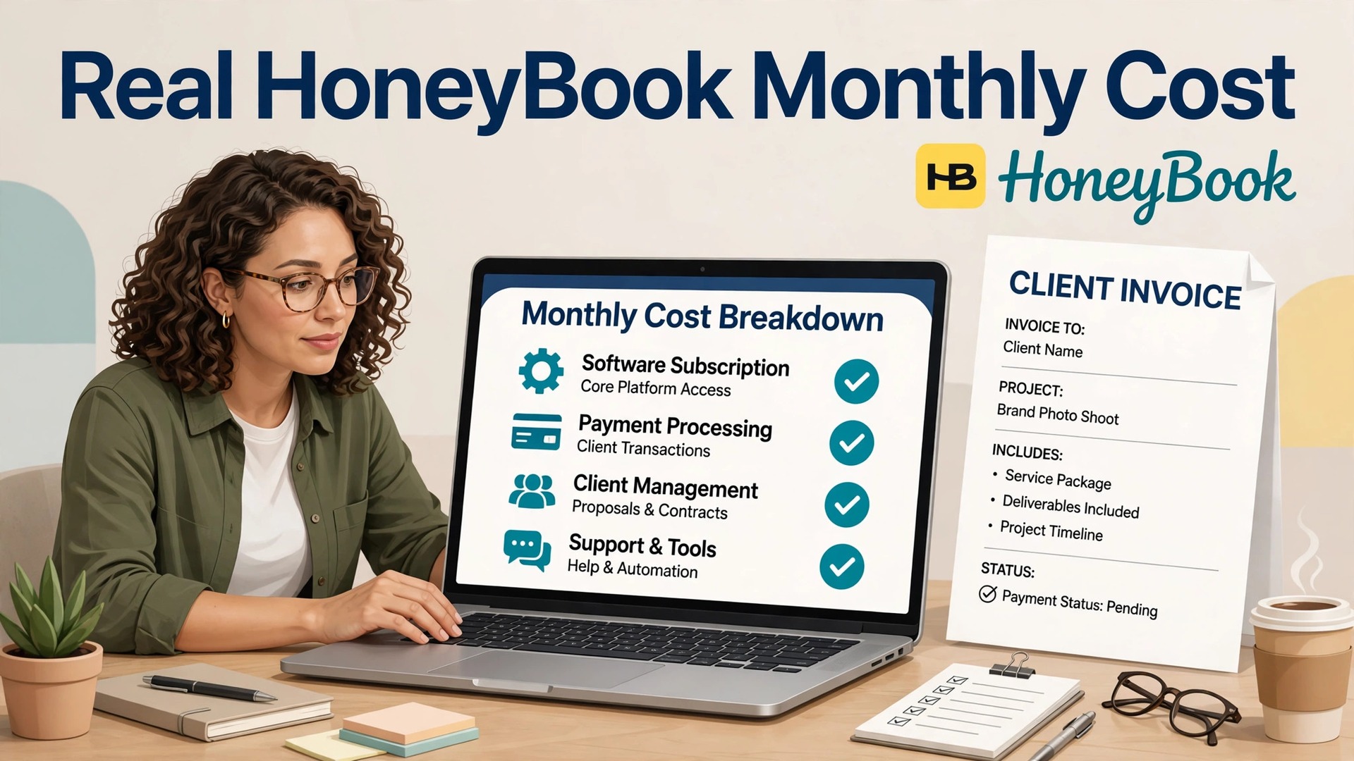cost of HoneyBook for small business monthly guide thumbnail