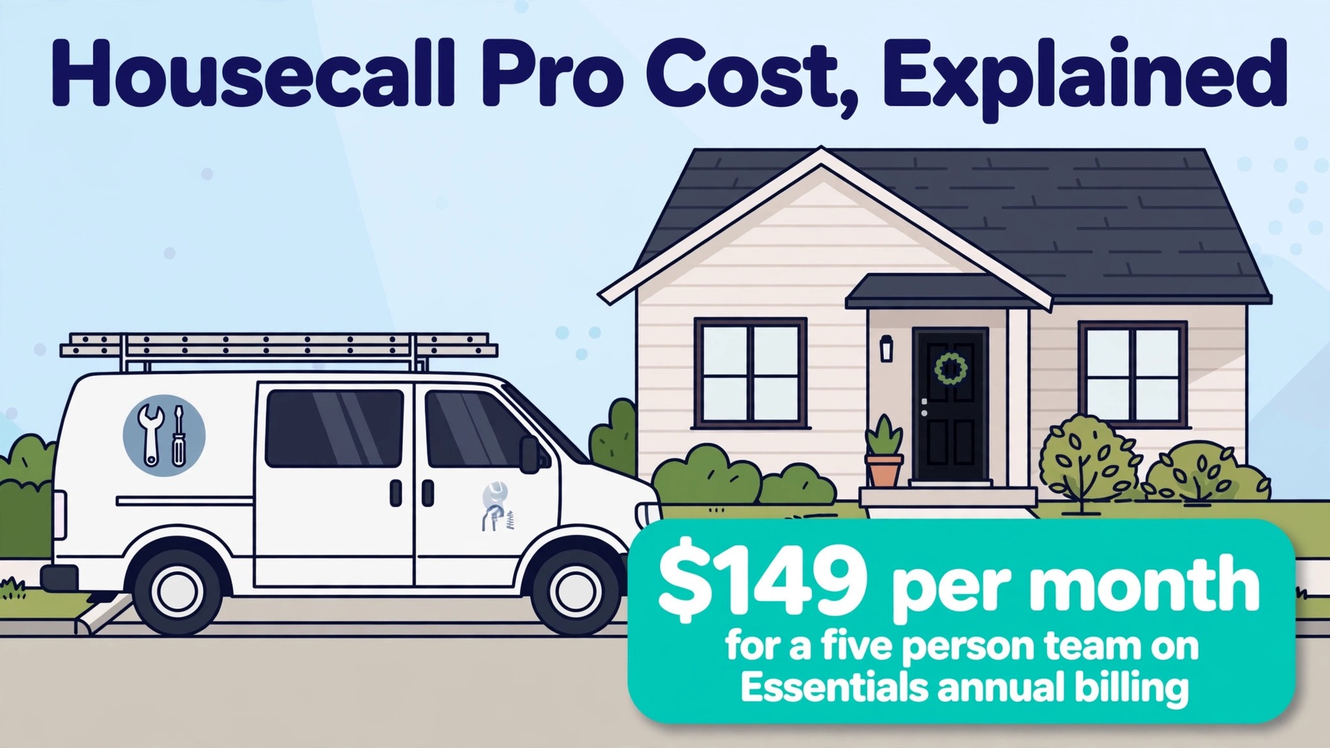 Cost of Housecall Pro for small business monthly, what a crew really pays
