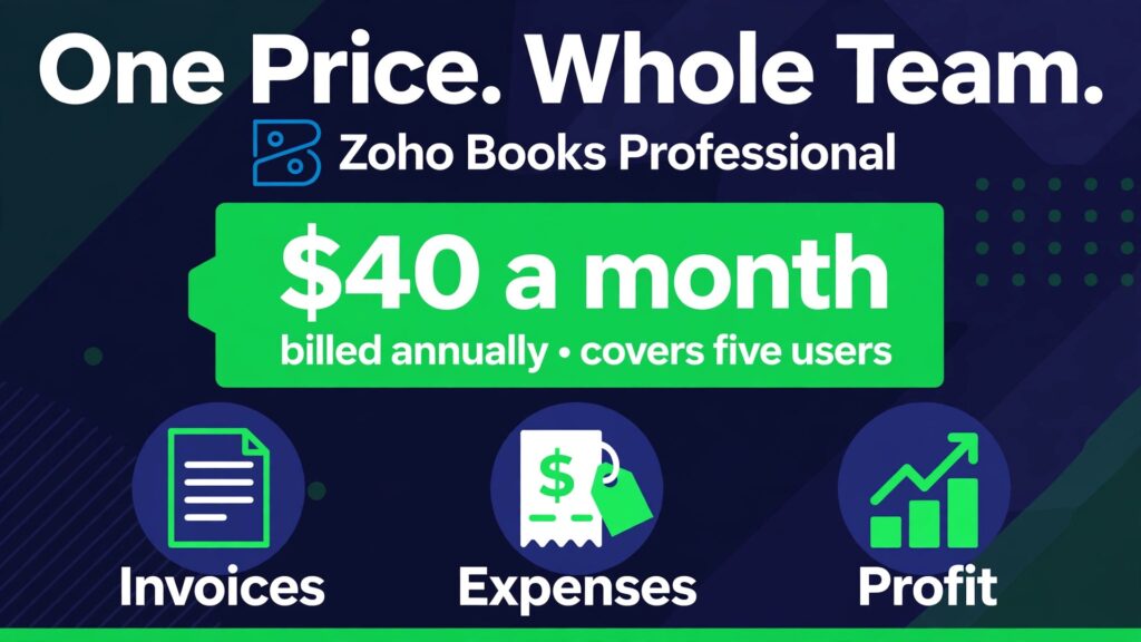 cost of Zoho Books for small business monthly guide for small businesses