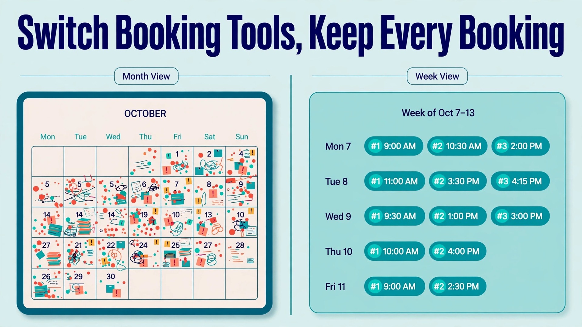 switch Calendly to SavvyCal small business thumbnail: Booking page comparison for small business scheduling