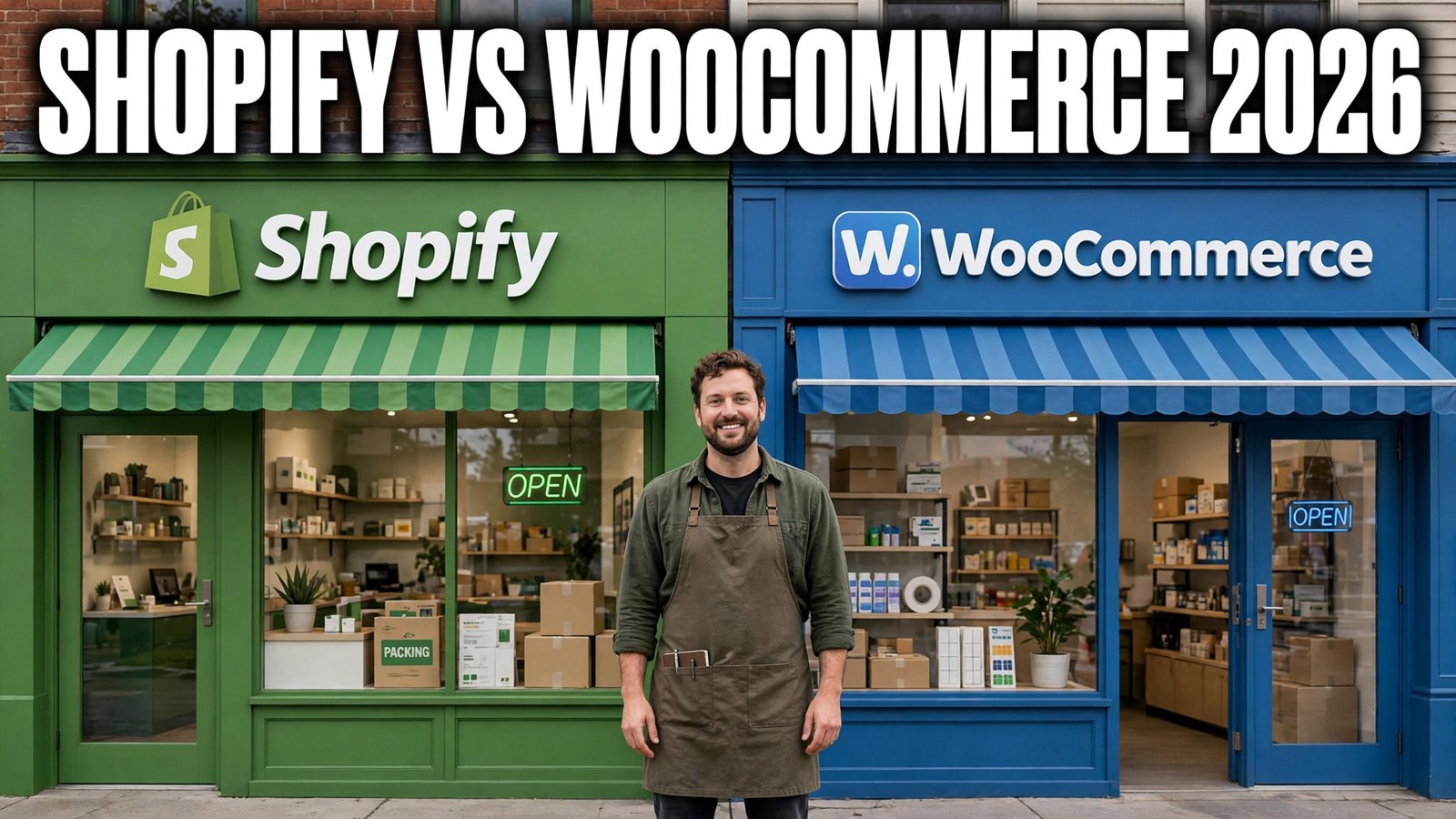 Shopify vs WooCommerce in 2026, head to head comparison of store platforms