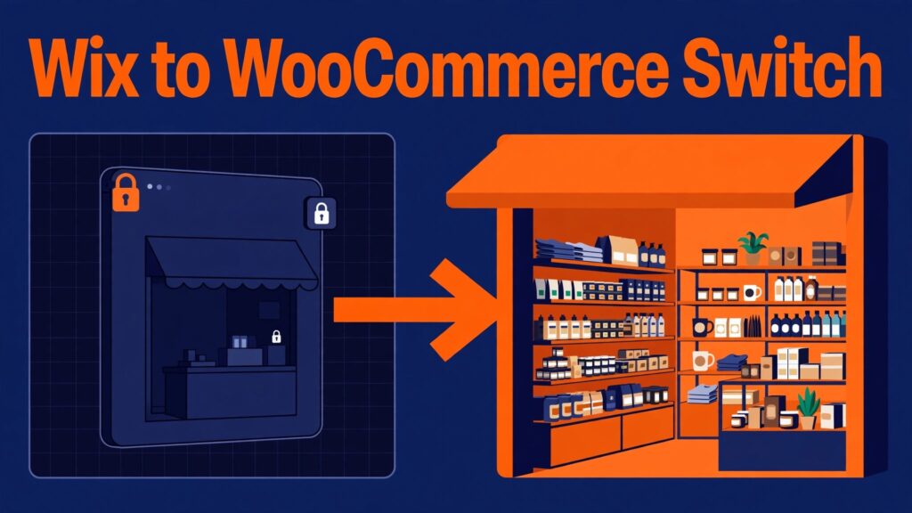 switch Wix to WooCommerce small store thumbnail: Small store comparing Wix and WooCommerce before migration