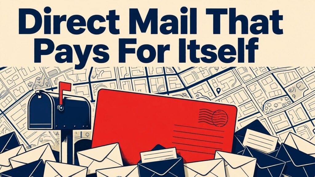 direct mail strategy small business thumbnail: direct mail strategy thumbnail with postcard