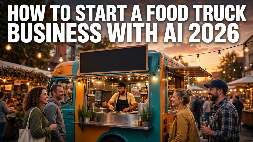 How to start a food truck business with AI in 2026, step by step guide
