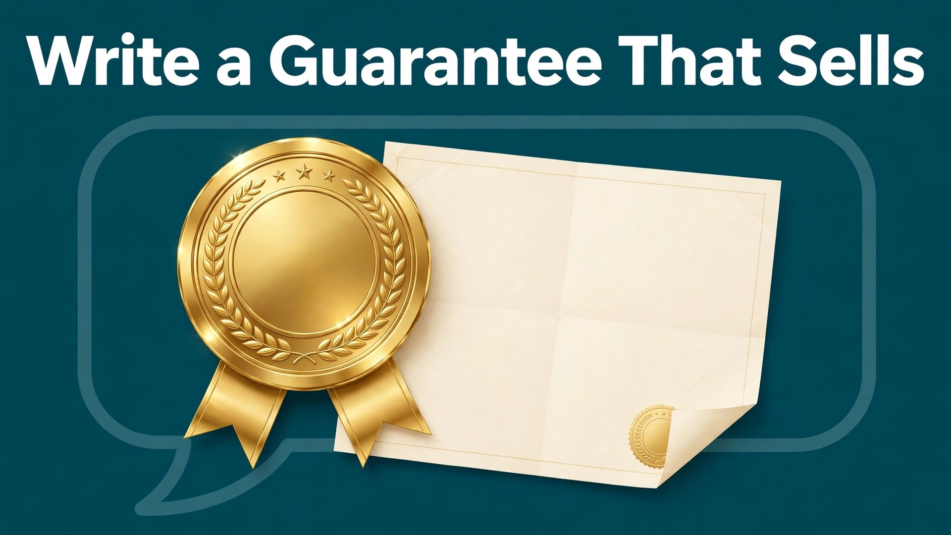 how to write a service guarantee small business thumbnail: Vague promise compared with a specific written guarantee
