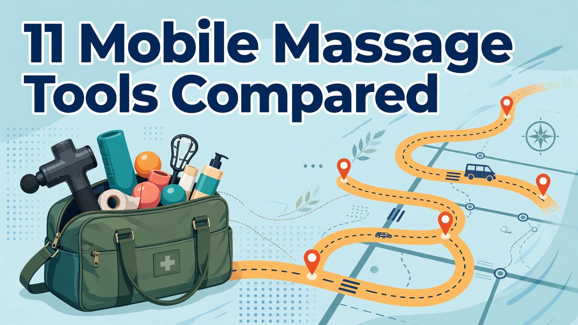 best scheduling software for mobile massage therapists thumbnail: mobile massage scheduling tools thumbnail with therapist bag