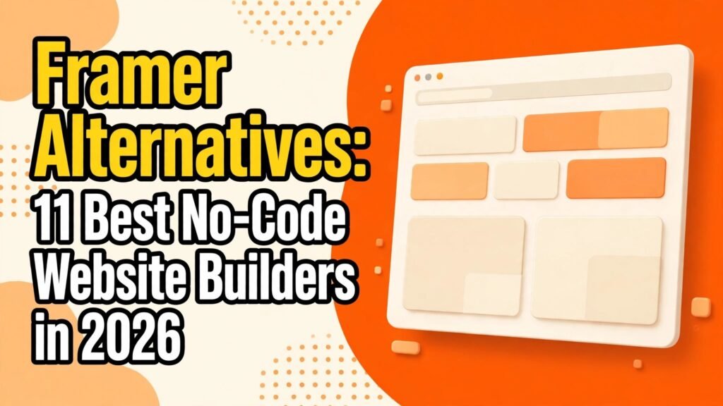 Framer alternatives 11 best no-code website builders in 2026 thumbnail