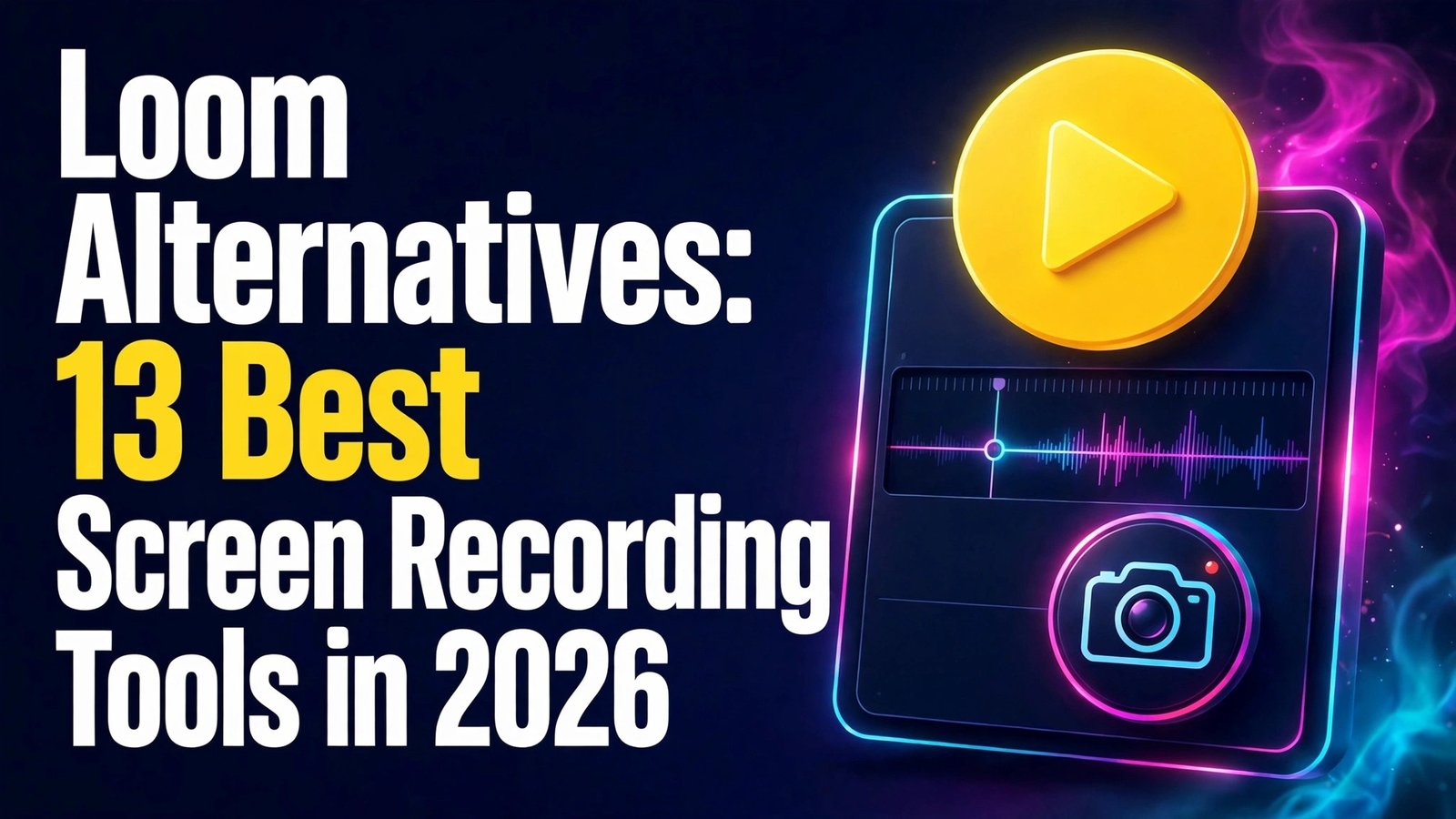 Loom Alternatives: 13 Best Screen Recording Tools in 2026 featured thumbnail