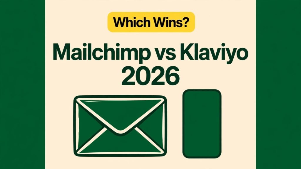 Mailchimp vs Klaviyo 2026 comparison thumbnail