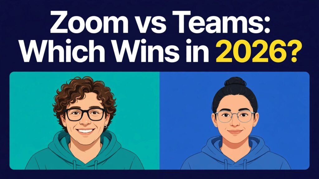 Zoom vs Microsoft Teams comparison thumbnail for 2026