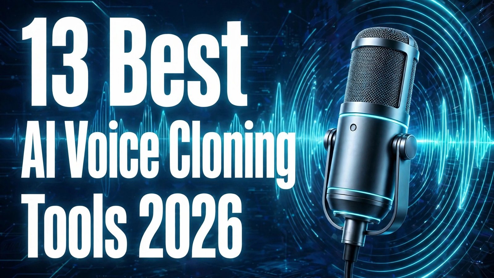 13 best AI voice cloning tools 2026 thumbnail