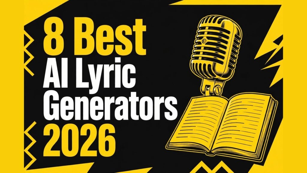 8 best AI lyric generators 2026 thumbnail