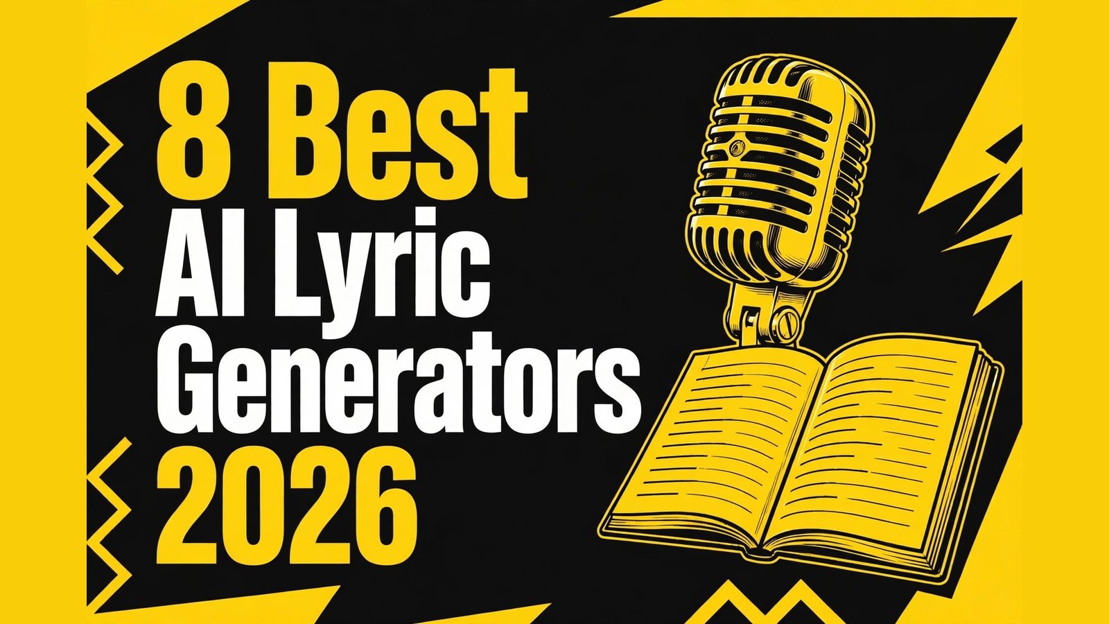 8 best AI lyric generators 2026 thumbnail