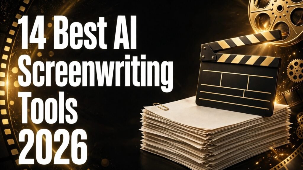 14 best AI screenwriting tools 2026 thumbnail