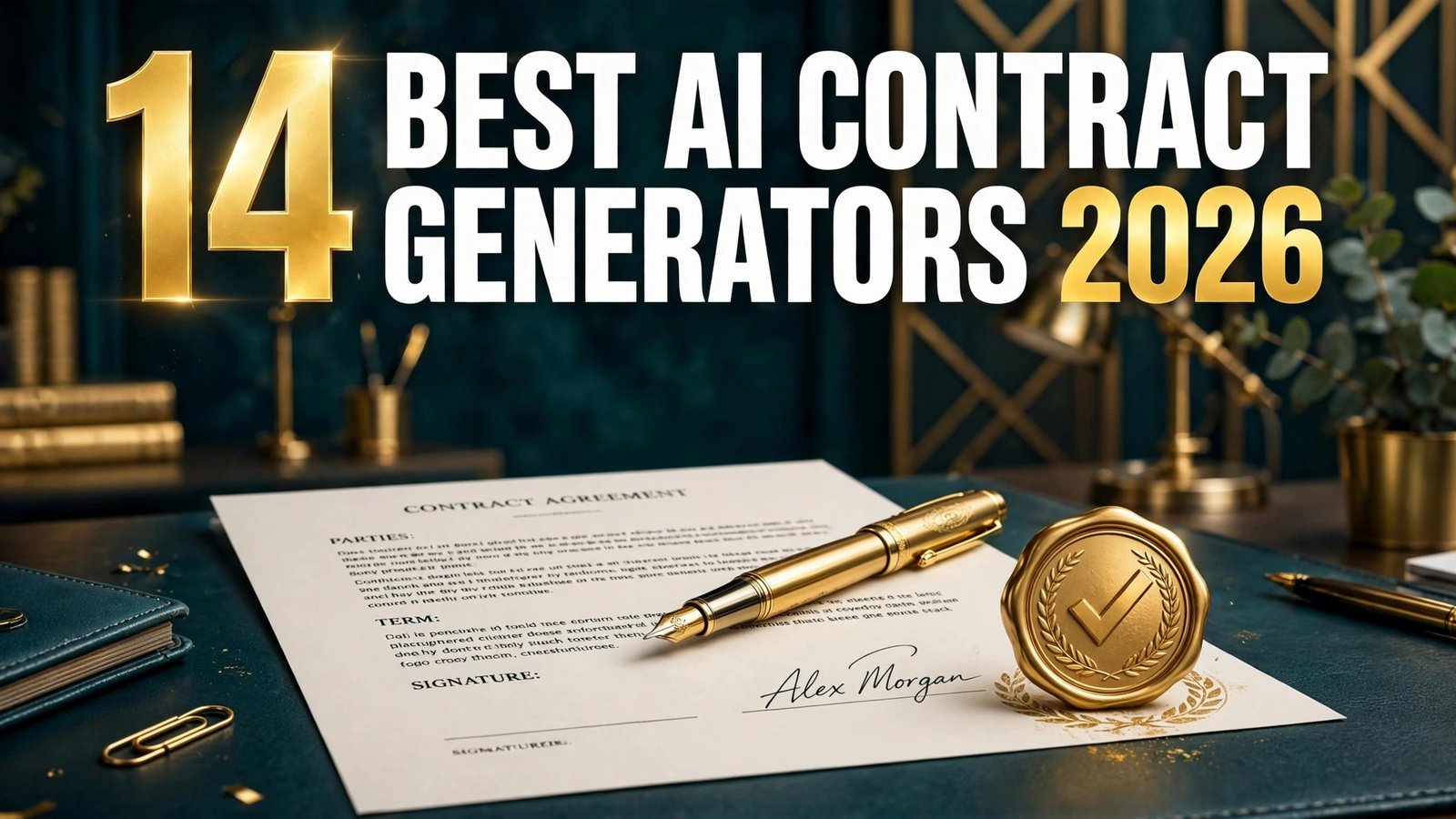 14 best AI contract generators in 2026 thumbnail