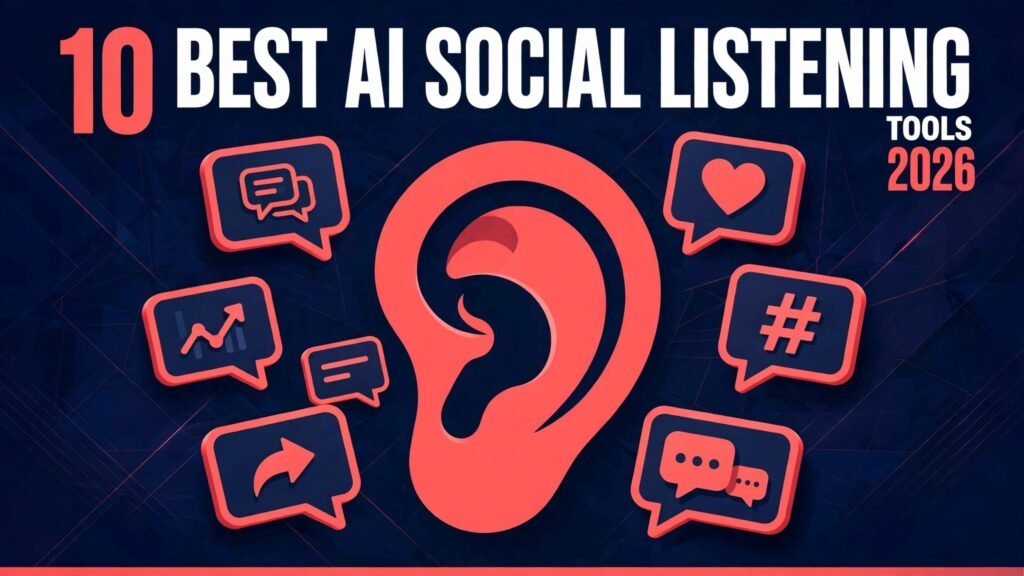 10 best AI social listening tools in 2026 thumbnail