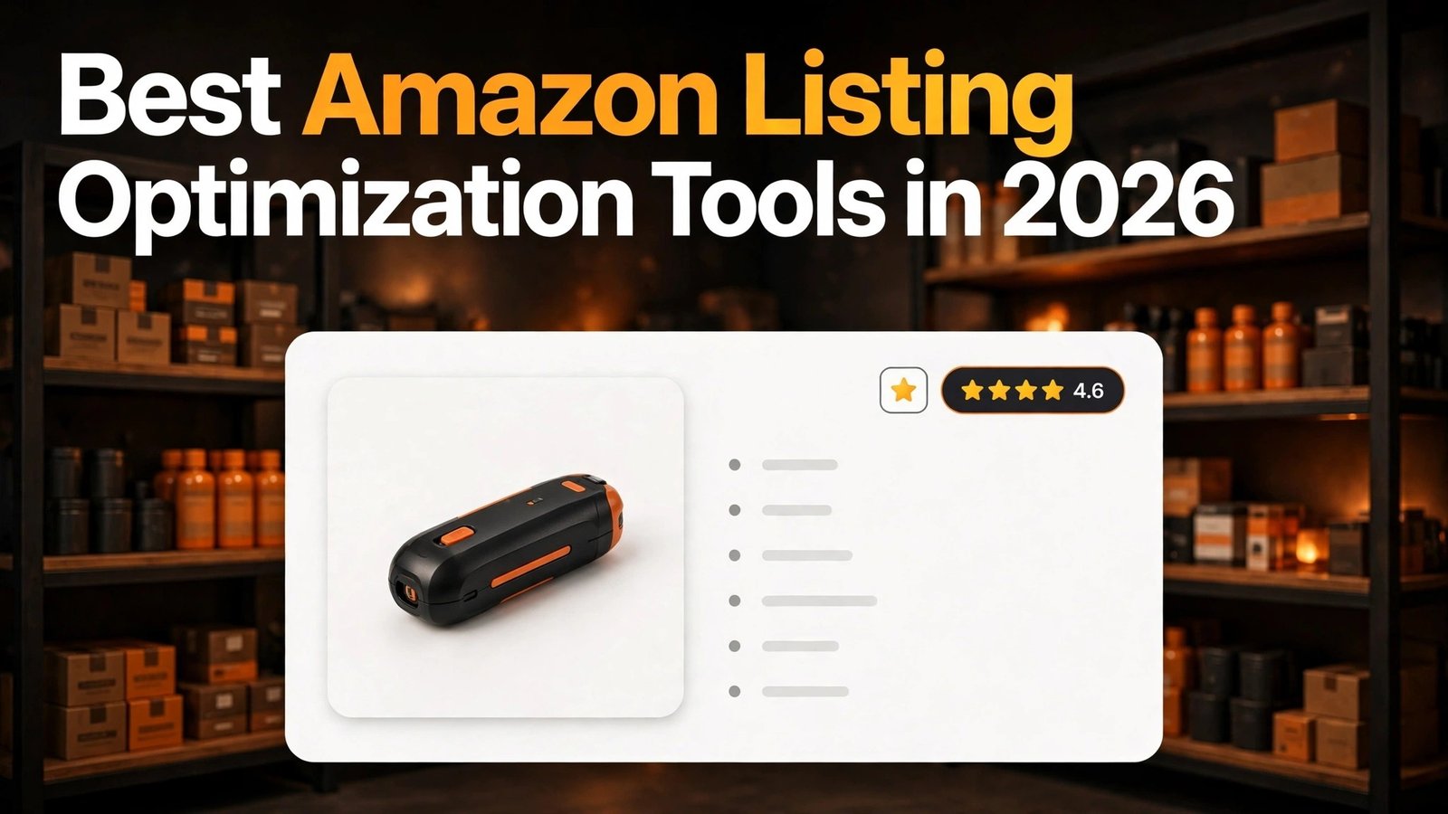 Best Amazon Listing Optimization Tools in 2026 thumbnail.