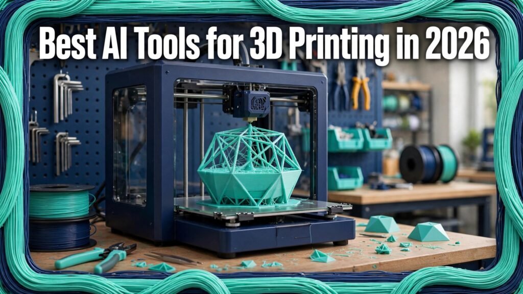 Best AI Tools for 3D Printing in 2026 thumbnail.