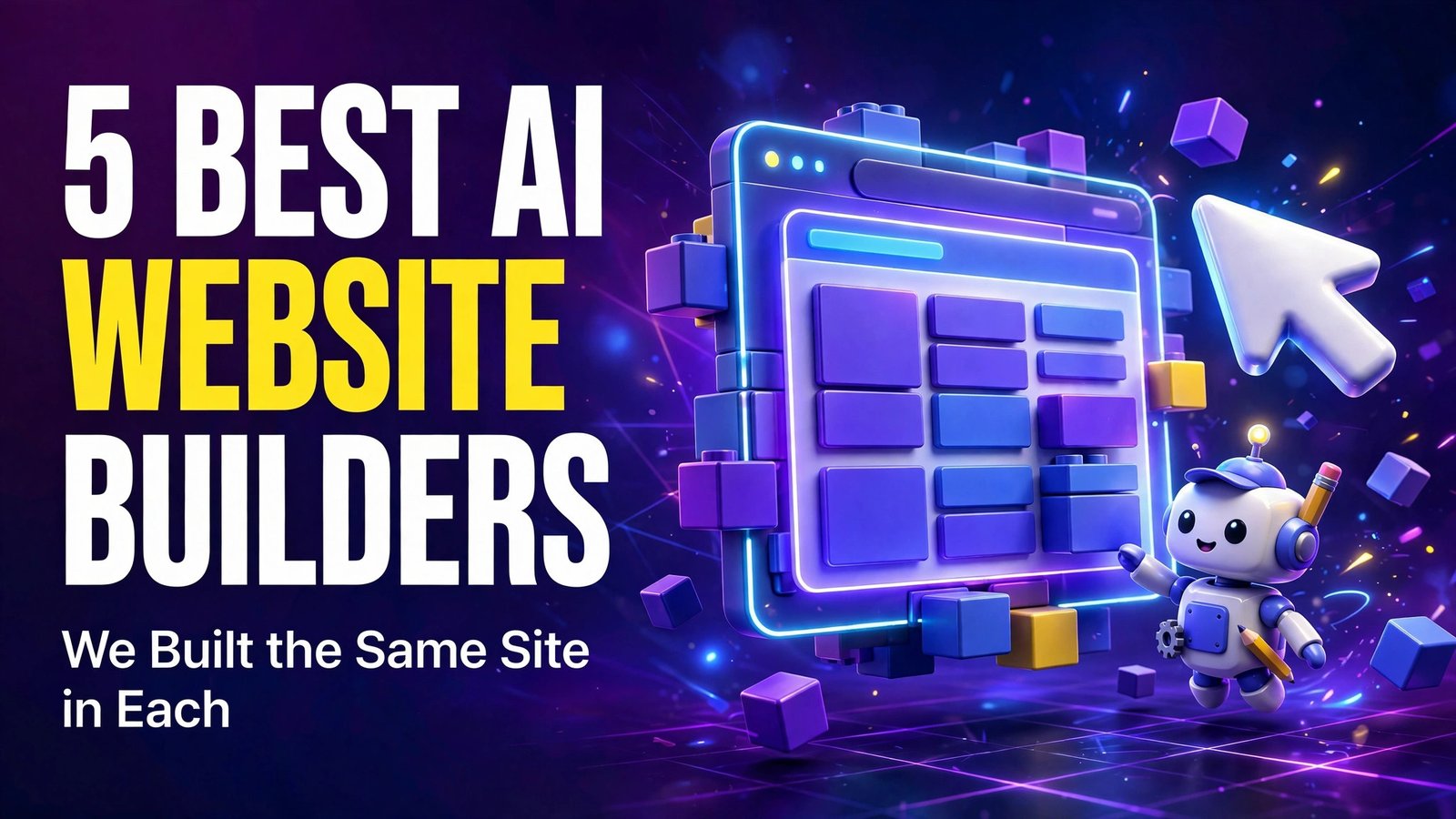 Best AI website builder tools compared 2026