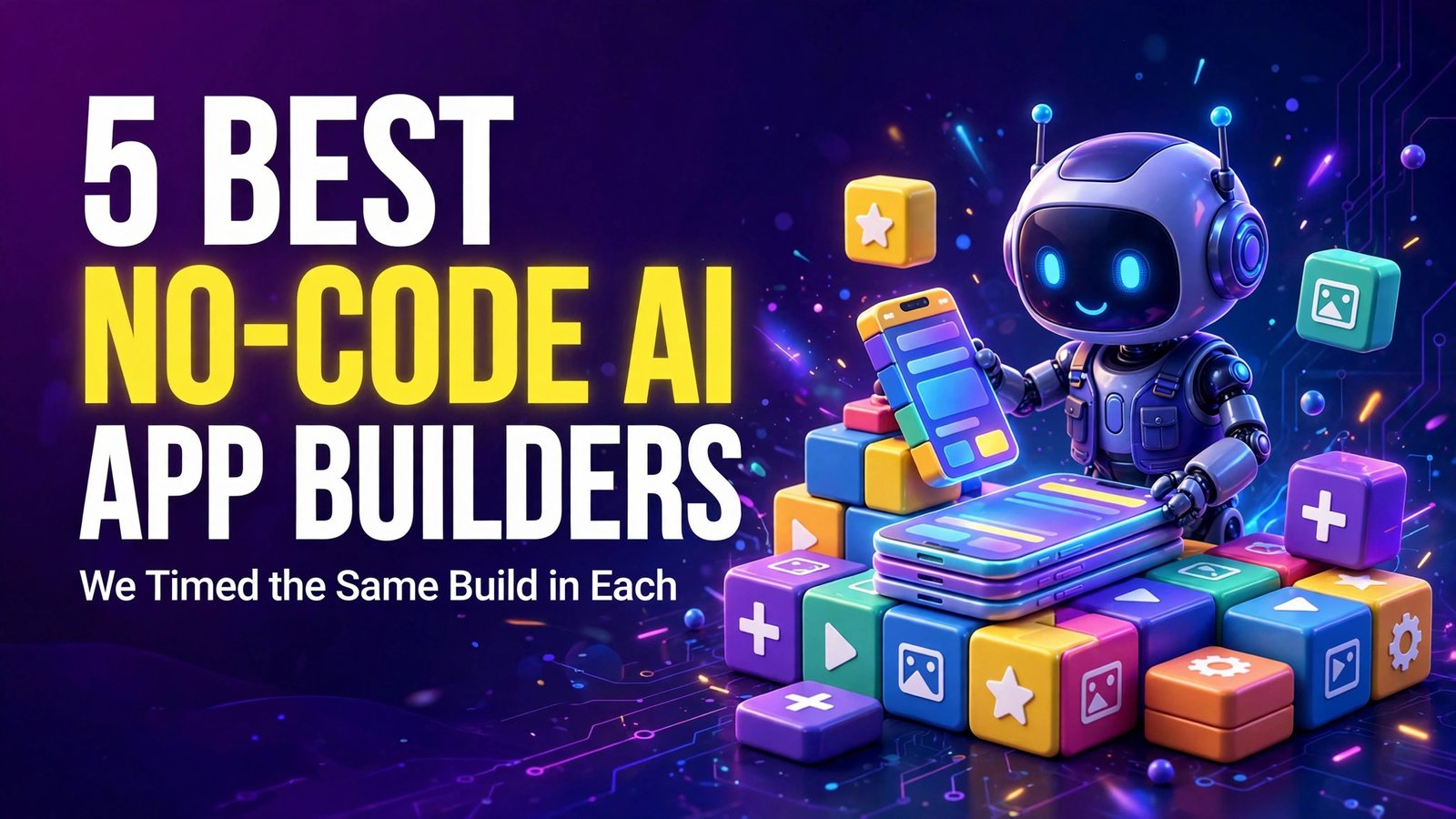 Best no-code AI app builder tools compared 2026