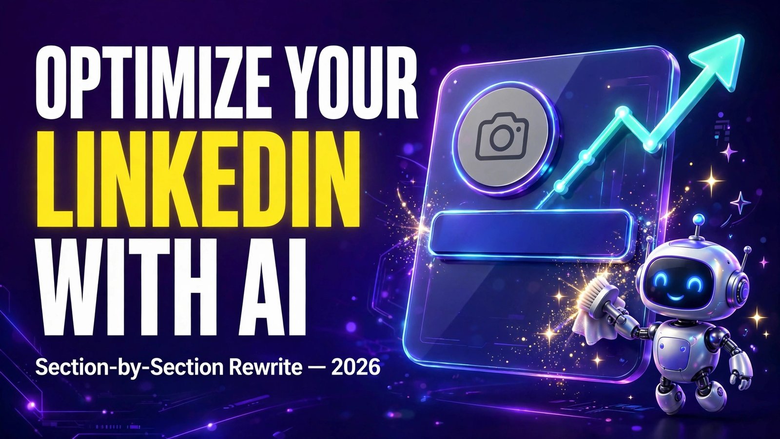 How to optimize LinkedIn profile with AI — section-by-section guide